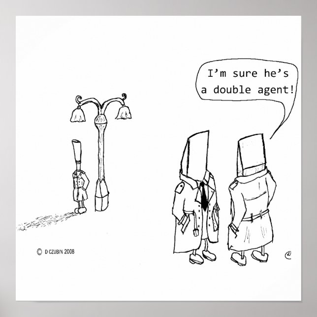 Affiches Double agent (Devant)
