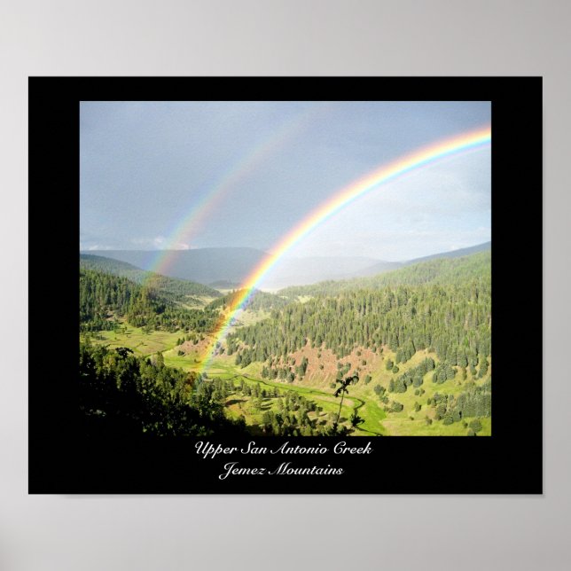 Affiches Double New Mexico Rainbow (Devant)