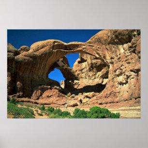 Affiches Double voûte, voûtes parc national, Utah