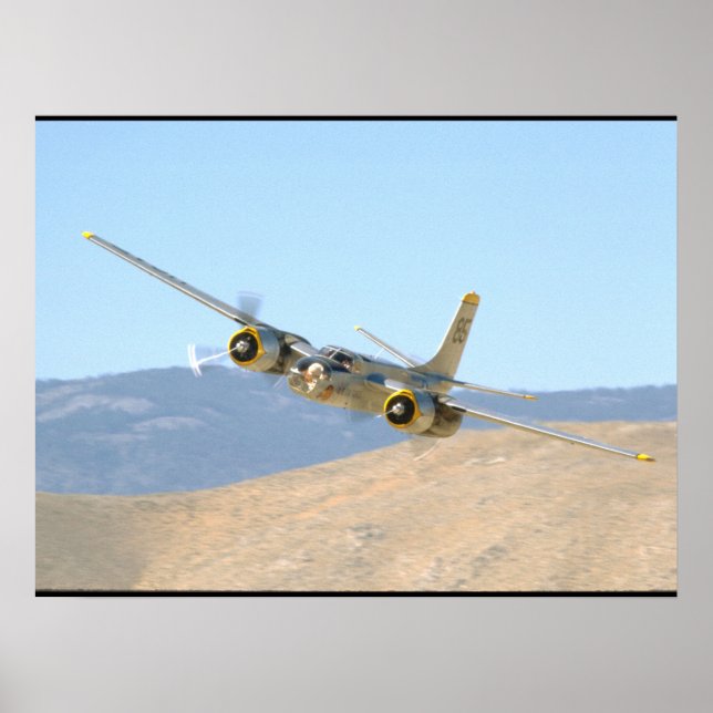 Affiches Douglas A26 Invader, Avions de vue aérienne_2ÈME G (Devant)