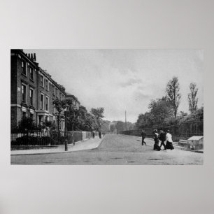 Affiches Douglas Road, Canonbury, Islington, c.1905