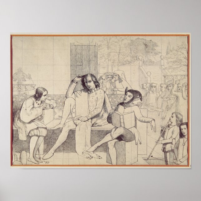 Affiches Douzième nuit, c.1850 (Devant)