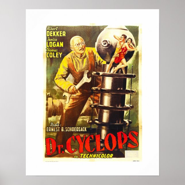 Affiches Dr Cyclops (Devant)