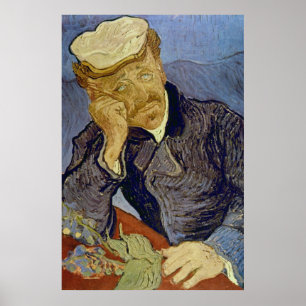 Affiches Dr Paul Gachet (2e version) par Vincent van Gogh