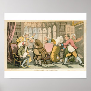 Affiches Dr. Syntax en danger, 'de la visite du Dr. syntaxe