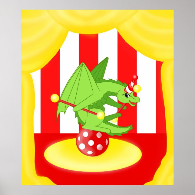Affiches Dragon Clowne (Devant)