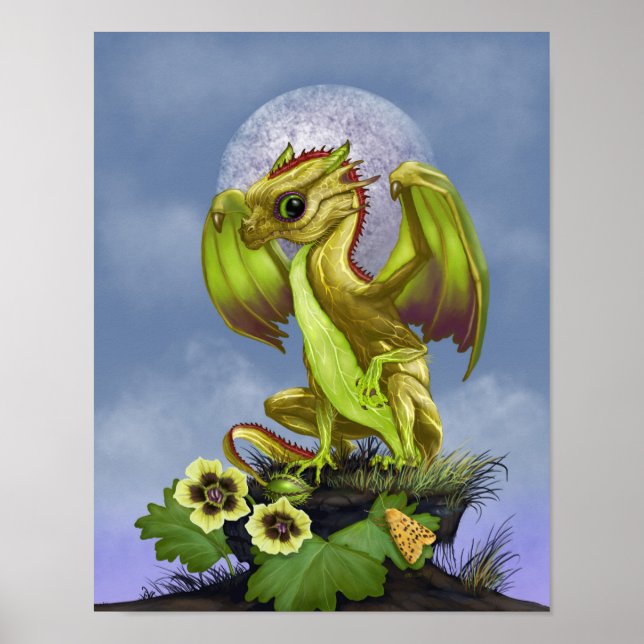 Affiches Dragon de canneberges 11x14 (4x6 et supérieur) (Devant)