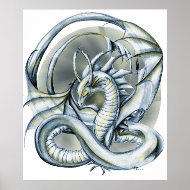 Affiches Dragon de glace (Devant)