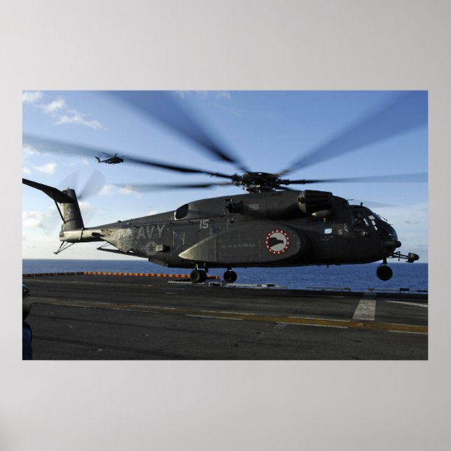 Affiches Dragon de mer de MH-53E (Devant)