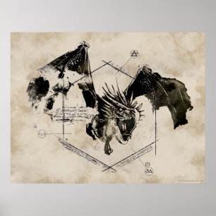 Affiches Dragon de queue hongroise