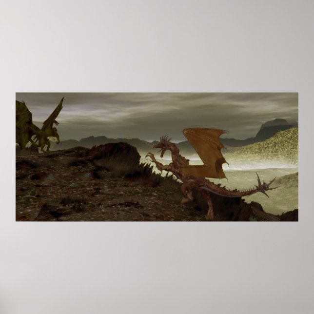 Affiches Dragon Standoff (Devant)