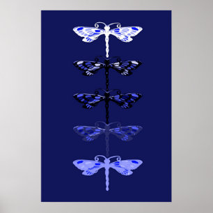 Affiches Dragons bleus