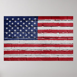 Affiches Drapeau américain