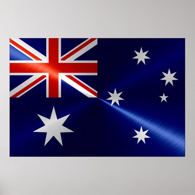 Affiches Drapeau Australie (Devant)
