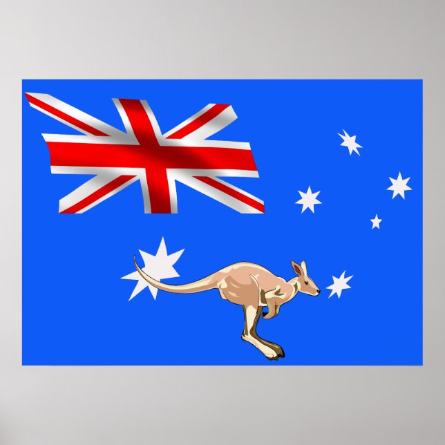 Affiches Drapeau australien (Devant)
