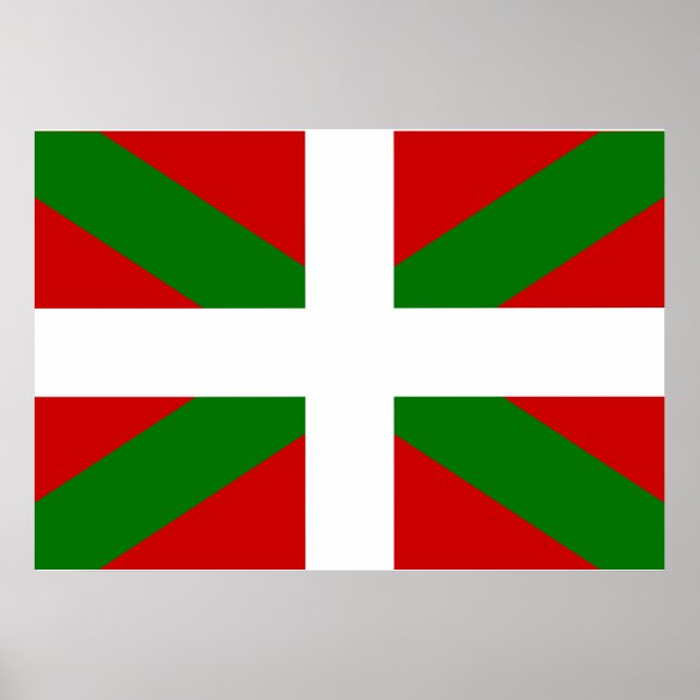 Affiches Drapeau basque (Devant)