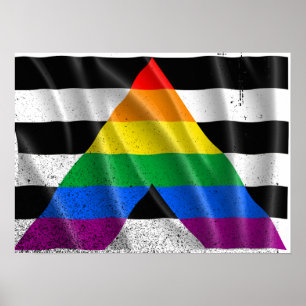 Affiches Drapeau d'allié volant -.png