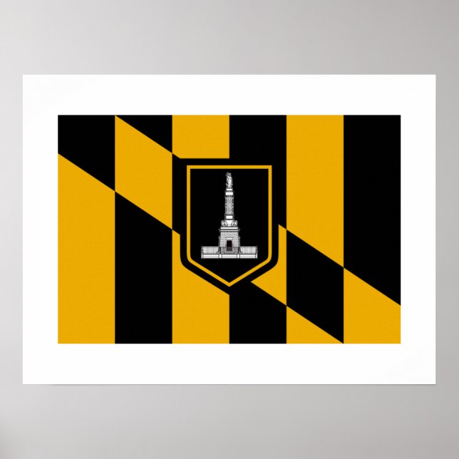 Affiches Drapeau de Baltimore (Devant)