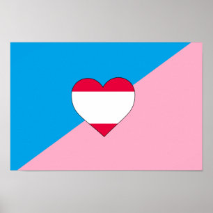 Affiches Drapeau de fierté de jeu d'âge
