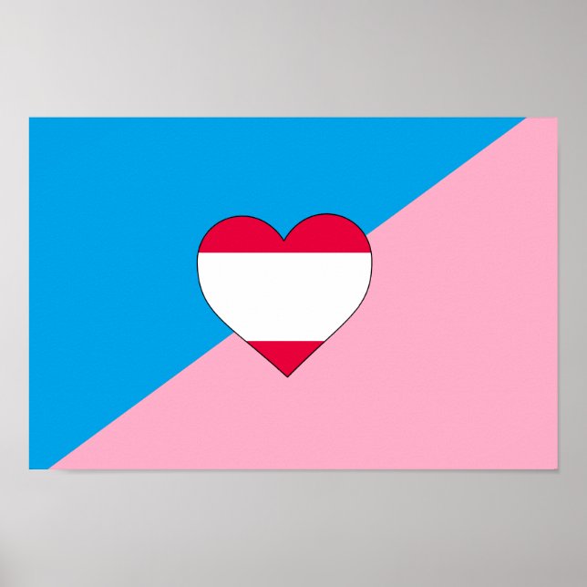 Affiches Drapeau de fierté de jeu d'âge (Devant)