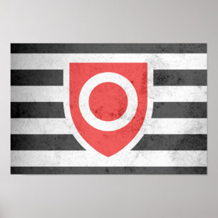 AFFICHES DRAPEAU DE FIERTE DE PROPRIÉTÉ