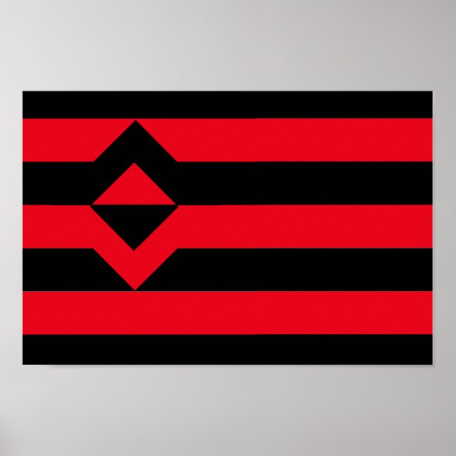 AFFICHES DRAPEAU DE FIST PRIDE (Devant)