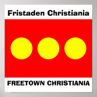 Drapeau de Freetown Christiania