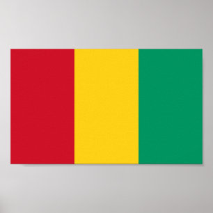 Affiches Drapeau de Guinée