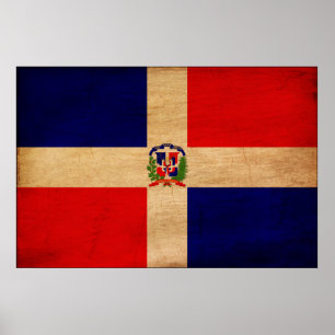 Affiches Drapeau de la République Dominicaine