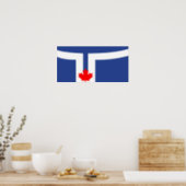 Affiches drapeau de la ville de Toronto symbole (Kitchen)