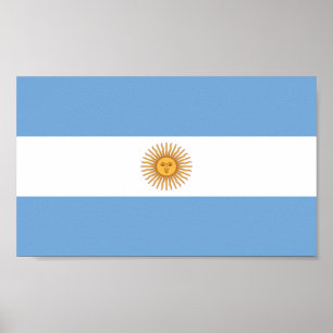 Affiches Drapeau de l'Argentine