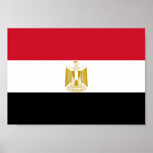 Affiches Drapeau de l'Egypte