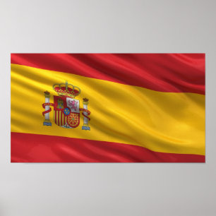 Affiches Drapeau de l'Espagne