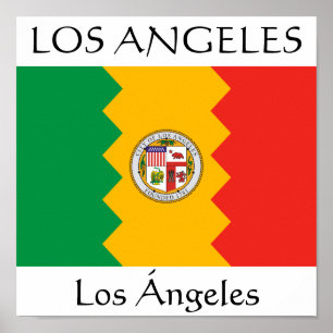 Affiches Drapeau de Los Angeles