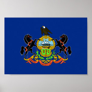 Affiches Drapeau de Pennsylvanie