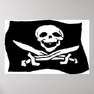 Affiches Drapeau de pirate
