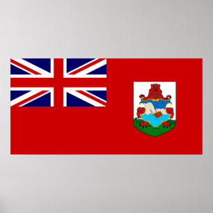 Affiches Drapeau des Bermudes