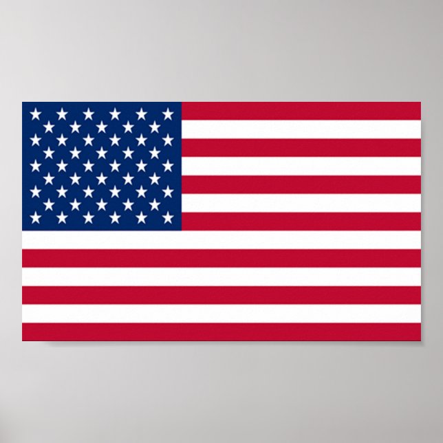 Affiches Drapeau des États-Unis d'Amérique (Devant)