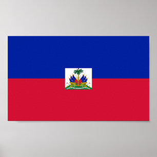 Affiches Drapeau d'Haïti