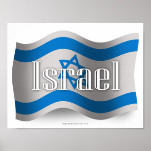 Affiches Drapeau d'Israël