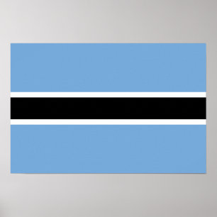 Affiches Drapeau du Botswana