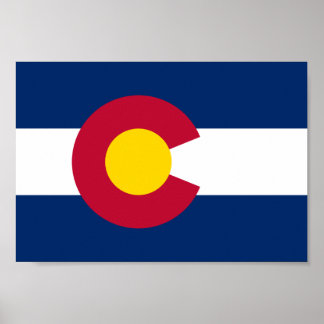 Affiches Drapeau du Colorado