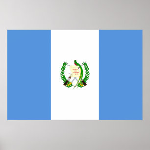 Affiches Drapeau du Guatemala, Grenade