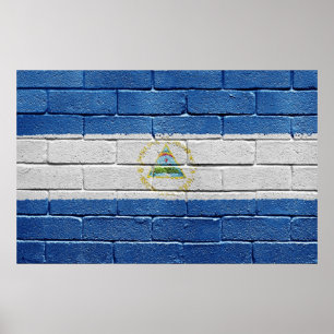 Affiches Drapeau du Nicaragua