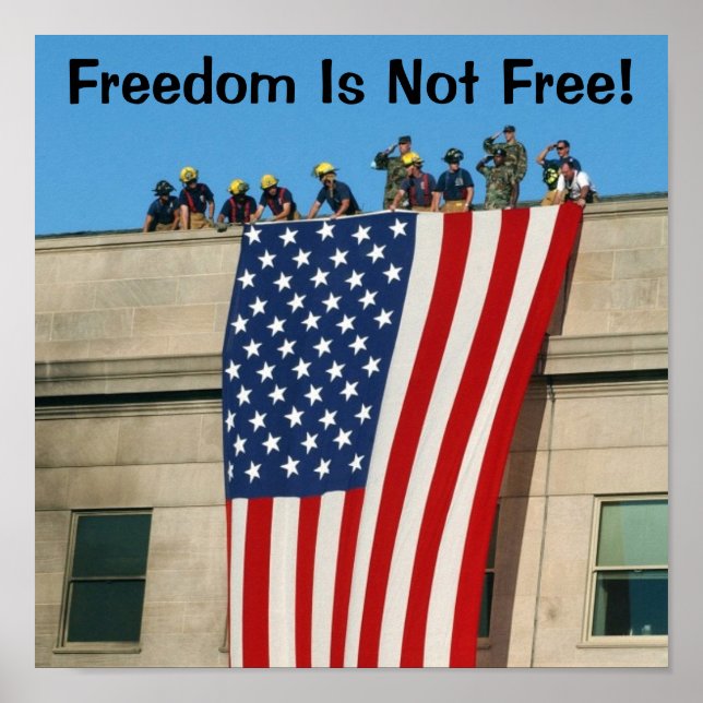 Affiches Drapeau du Pentagone 9 11 (Devant)