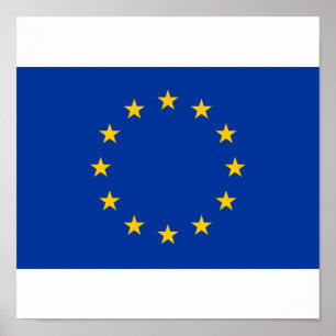 Affiches Drapeau d'Union européenne