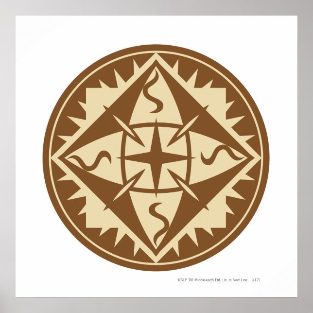 Affiches Drapeau elven (Devant)