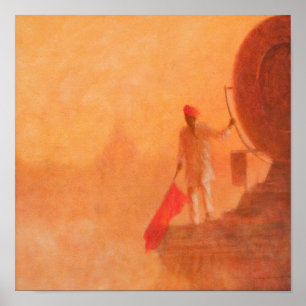 Affiches Drapeau ferroviaire homme Agra 2010