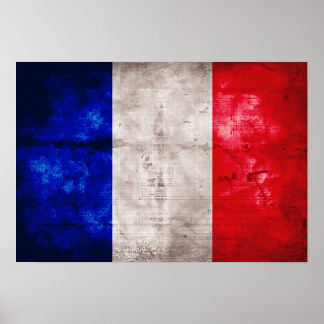 Affiches Drapeau français (Devant)