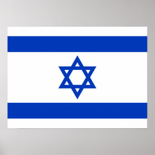 Affiches Drapeau Israël